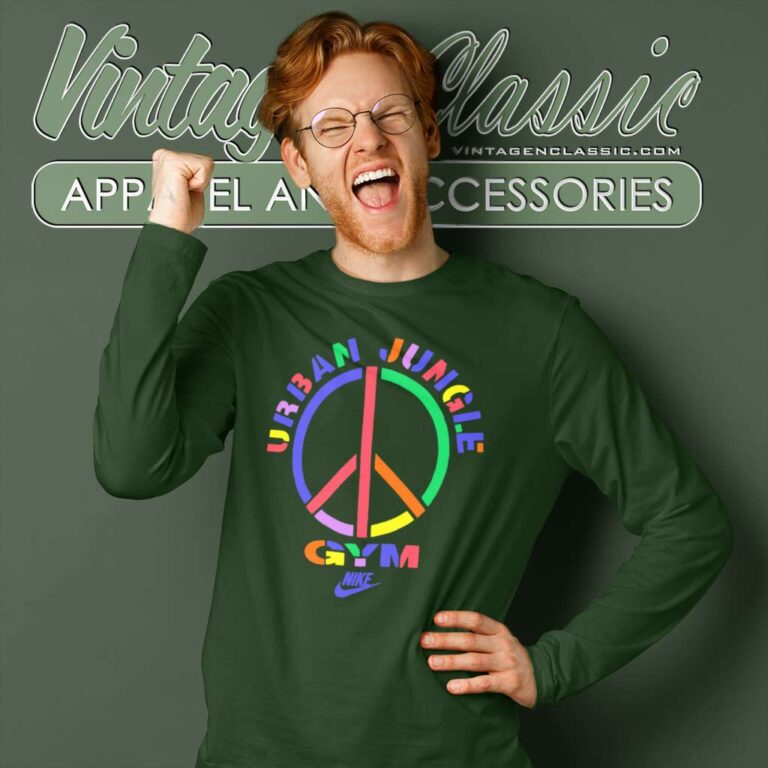 Nike Urban Jungle Gym Spike Lee Peace Long Sleeve Tee Nike Urban Jungle Gym Spike Lee Peace Long Sleeve Tee