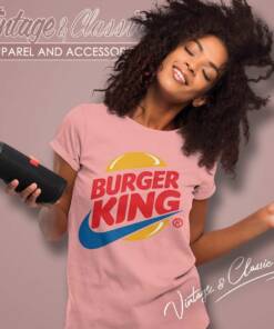 Nike X Burger King Fast Food Sportswear Women TShirt