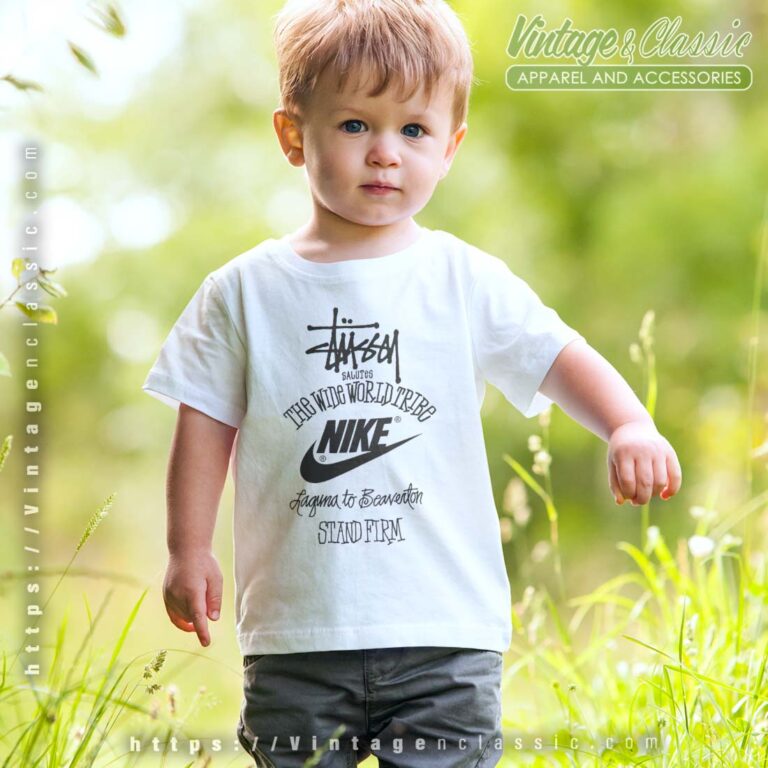 Nike x Stussy The Wide World Tribe Kids Shirt Nike x Stussy The Wide World Tribe Kids Shirt
