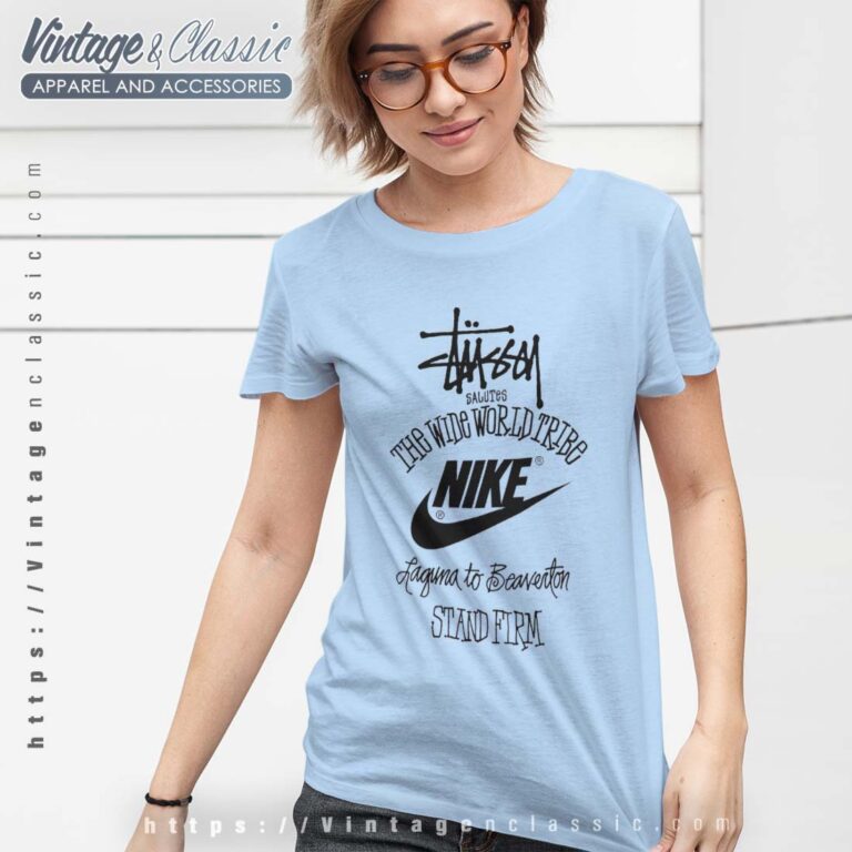 Nike x Stussy The Wide World Tribe Shirt Nike x Stussy The Wide World Tribe Shirt
