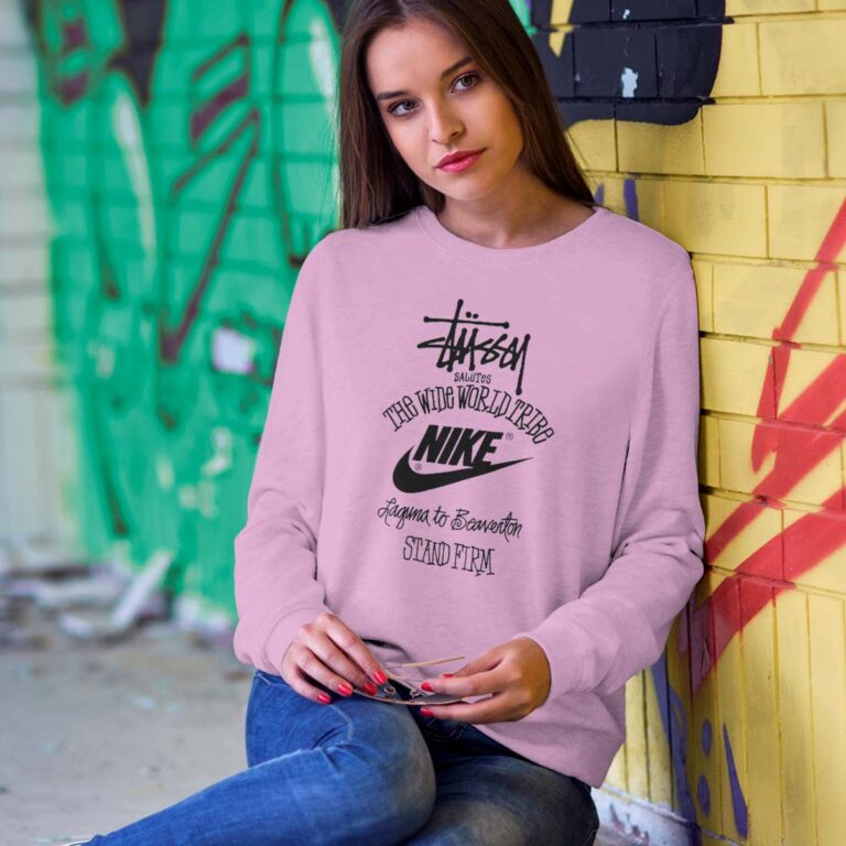 Nike x Stussy The Wide World Tribe Sweatshirt Nike x Stussy The Wide World Tribe Sweatshirt
