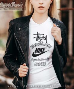 Nike x Stussy The Wide World Tribe Vneck