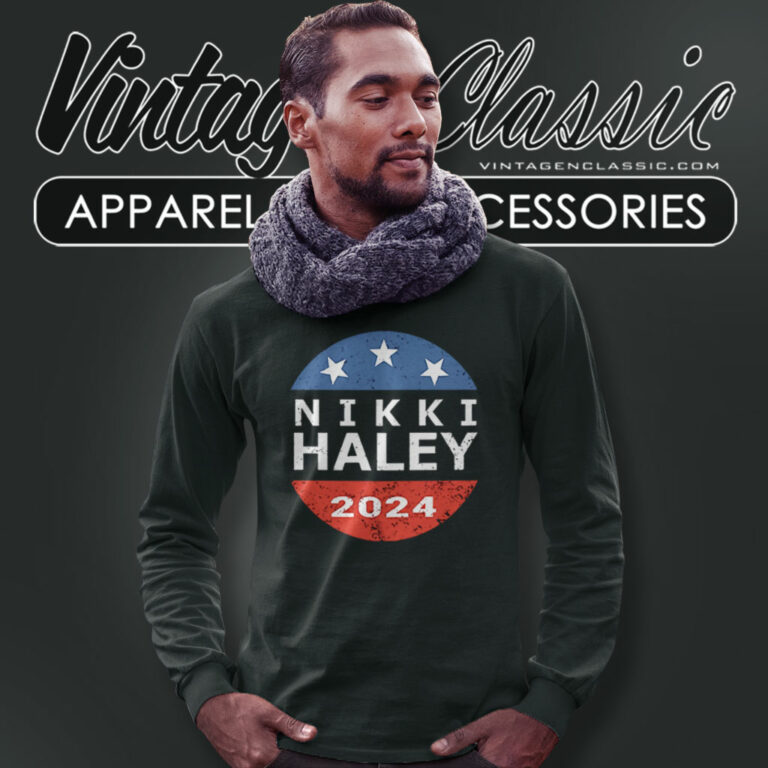 Nikki Haley For President Long Sleeve Tee Nikki Haley For President Long Sleeve Tee