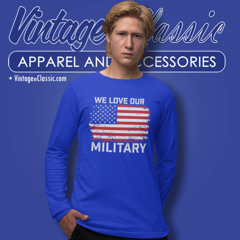 Nikki Haley We Love Our Military Long Sleeve Tee Nikki Haley We Love Our Military Long Sleeve Tee