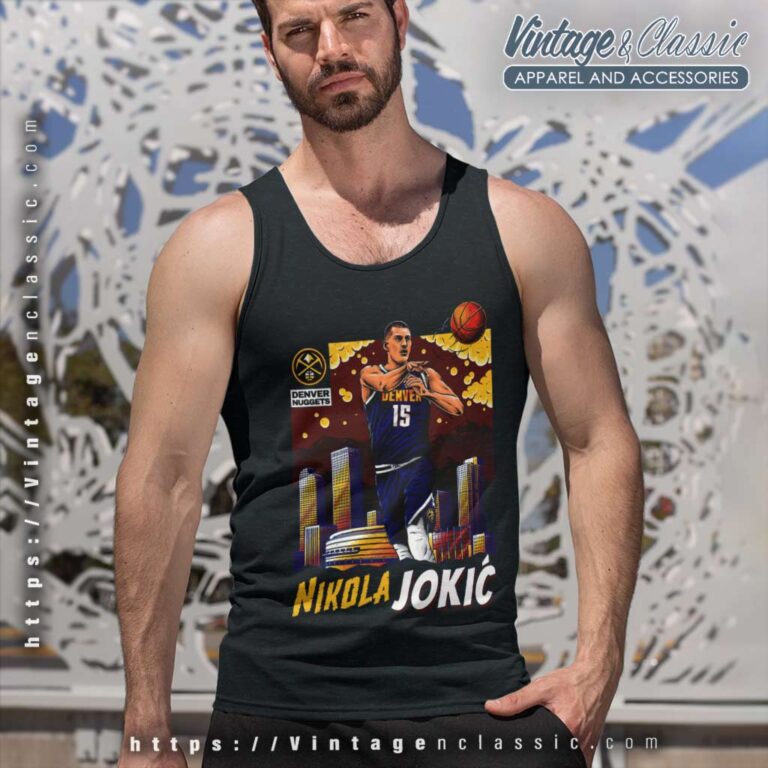 Nikola Jokic Art Nba Player Tank Top Racerback Nikola Jokic Art Nba Player Tank Top Racerback