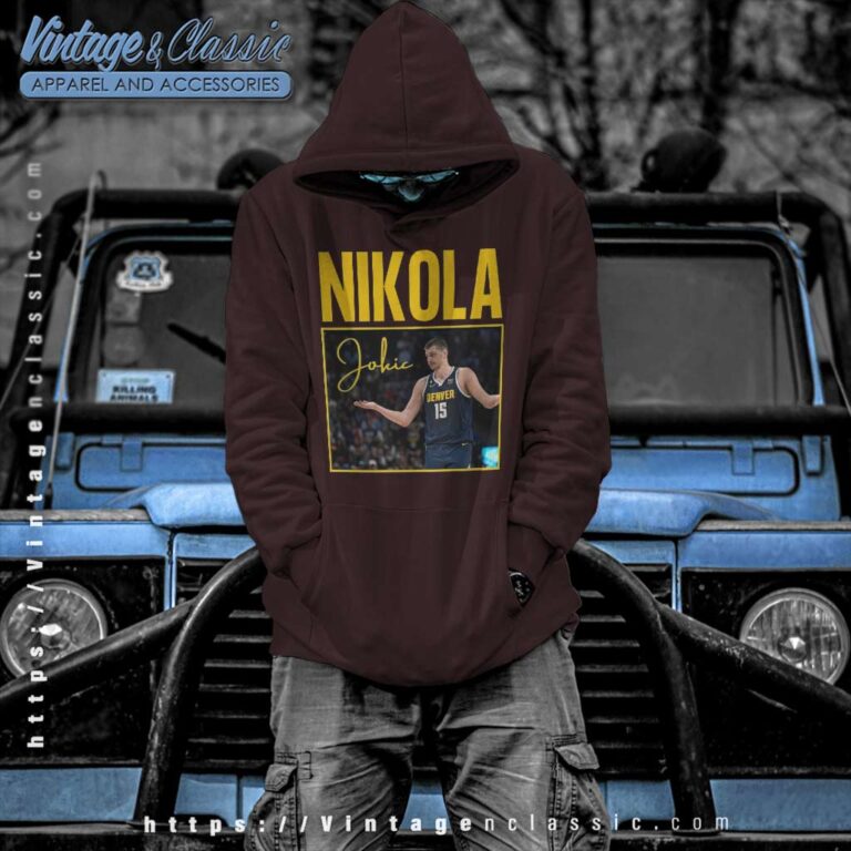Nikola Jokic Denver Nuggets Hoodie Nikola Jokic Denver Nuggets Hoodie