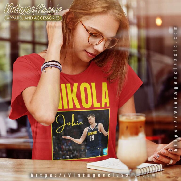 Nikola Jokic Denver Nuggets Women TShirt Nikola Jokic Denver Nuggets Women TShirt