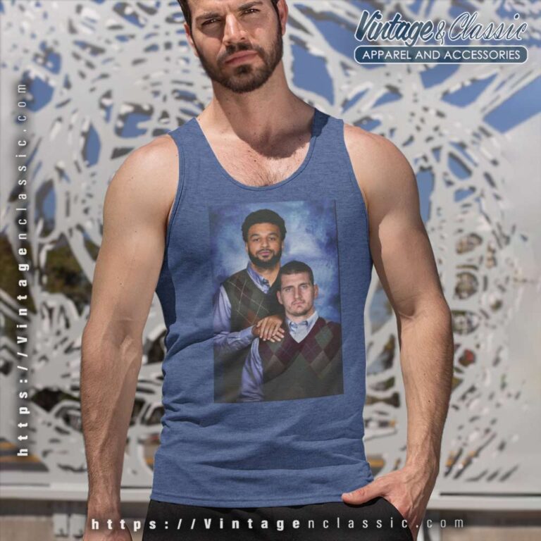 Nikola Jokic Jamal Murray Denver Nuggets Tank Top Racerback Nikola Jokic Jamal Murray Denver Nuggets Tank Top Racerback