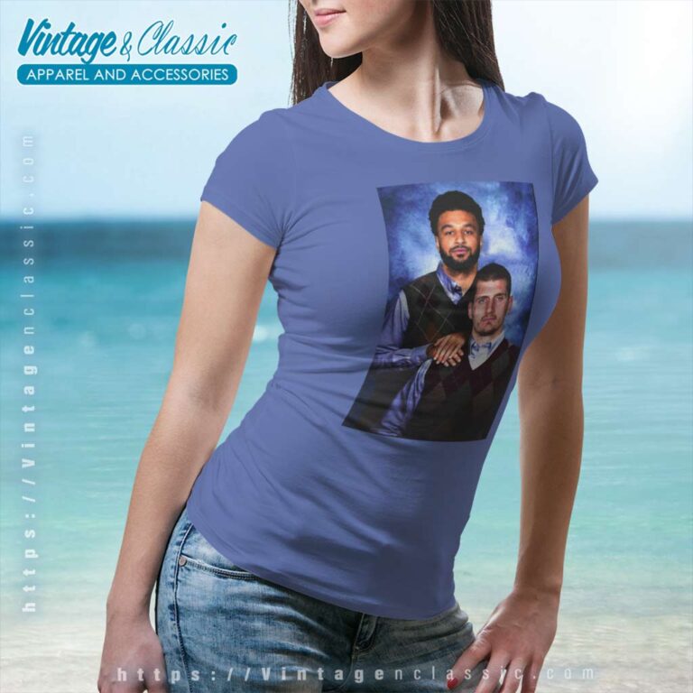 Nikola Jokic Jamal Murray Denver Nuggets Women TShirt Nikola Jokic Jamal Murray Denver Nuggets Women TShirt