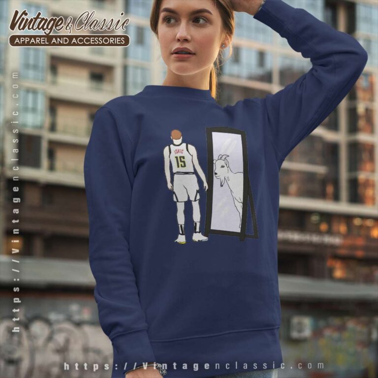 Nikola Jokic Mirror Goat Sweatshirt Nikola Jokic Mirror Goat Sweatshirt