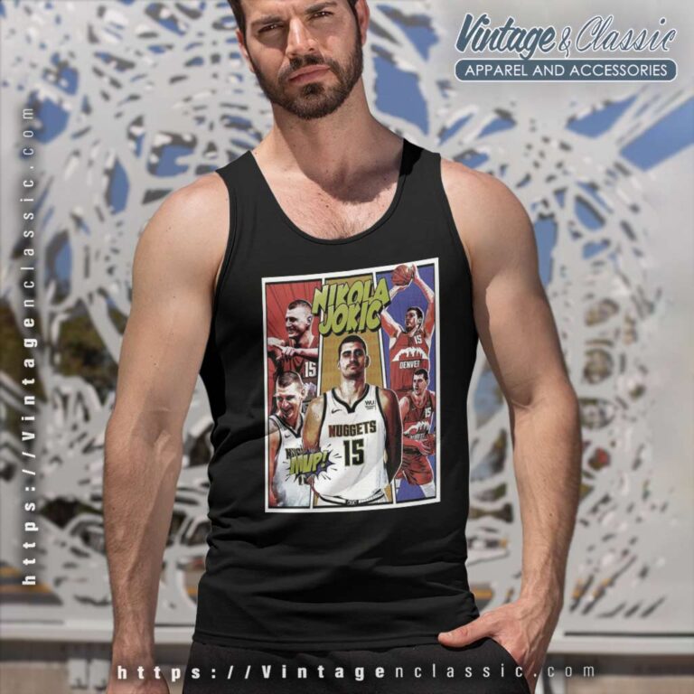 Nikola Jokic Mvp Denver Nuggets 2023 Tank Top Racerback Nikola Jokic Mvp Denver Nuggets 2023 Tank Top Racerback