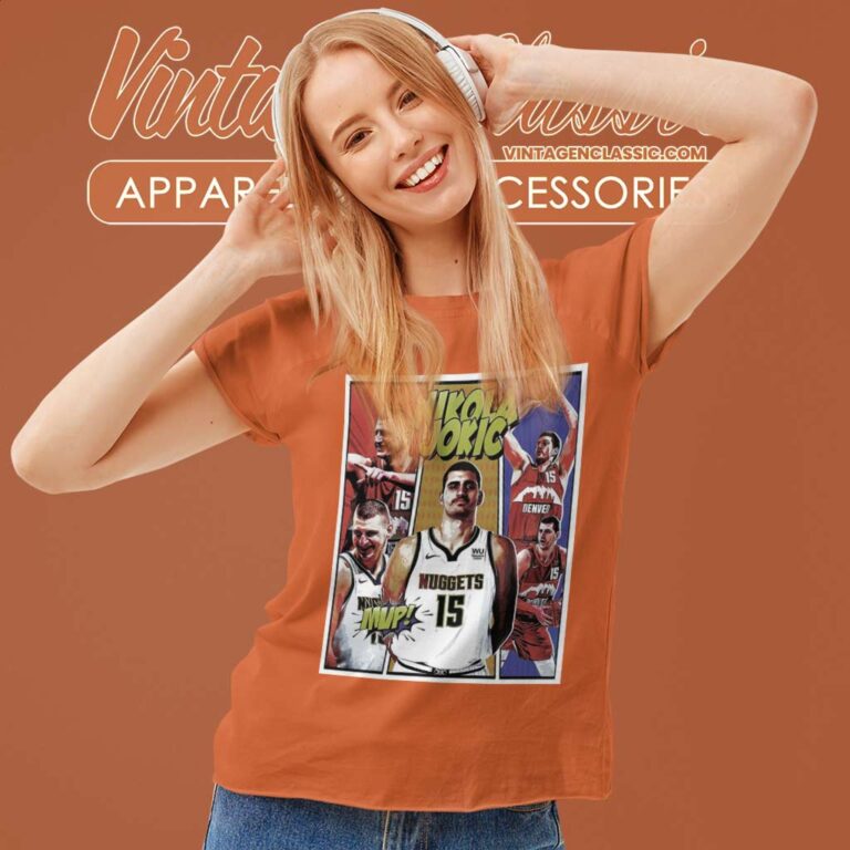 Nikola Jokic Mvp Denver Nuggets 2023 Women TShirt Nikola Jokic Mvp Denver Nuggets 2023 Women TShirt