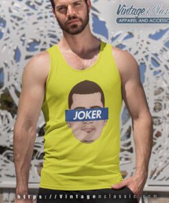 Nikola Jokic The Joker Denver Basketball Sports Tank Top Racerback