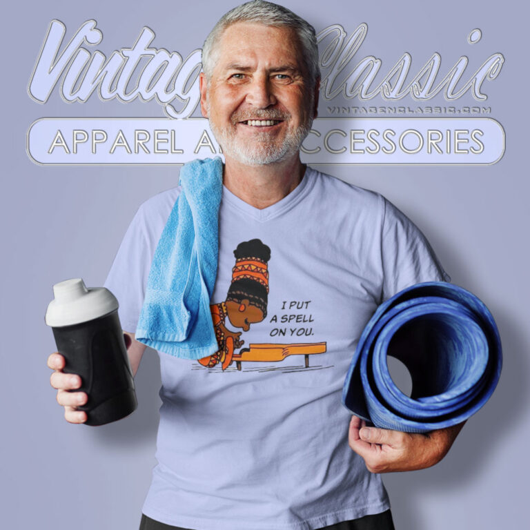 Nina Simone I Put A Spell On You V Neck TShirt Nina Simone I Put A Spell On You V Neck TShirt