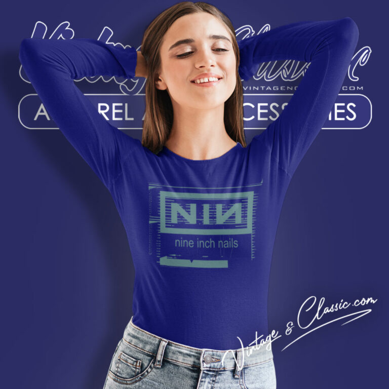 Nine Inch Nails 1996 Tour Long Sleeve Tee Nine Inch Nails 1996 Tour Long Sleeve Tee