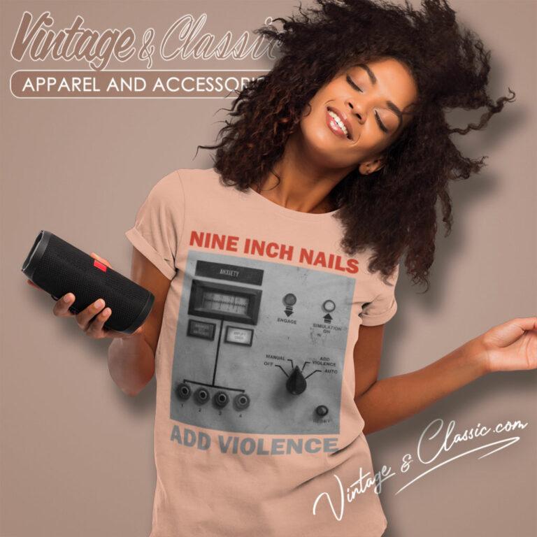 Nine Inch Nails Add Violence Women T Shirt Nine Inch Nails Add Violence Women T Shirt