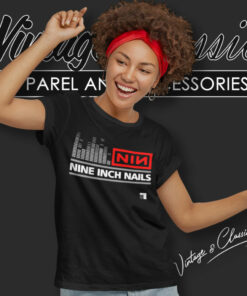 Nine Inch Nails Equalizer Logo Women T Shirt