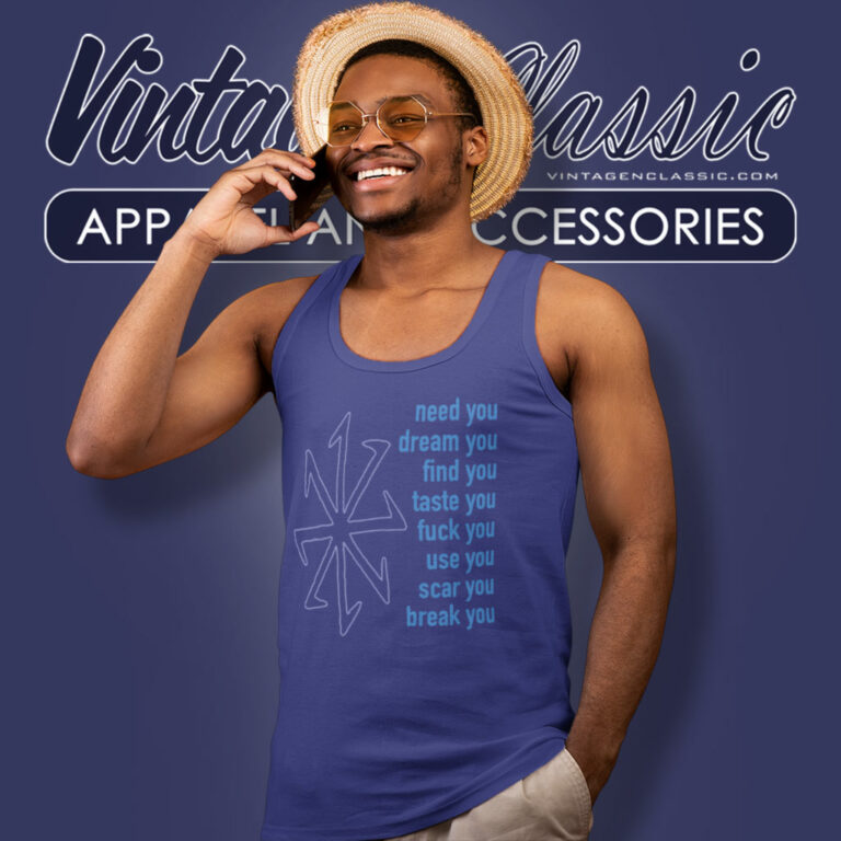 Nine Inch Nails Eraser Tank Top Racerback Nine Inch Nails Eraser Tank Top Racerback