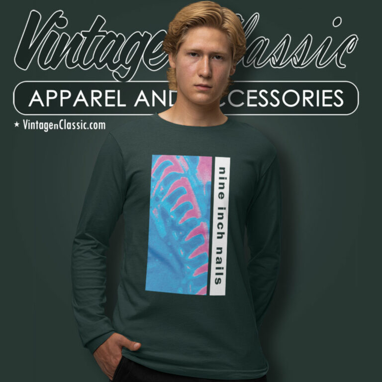 Nine Inch Nails Hate 1990 Long Sleeve Tee Nine Inch Nails Hate 1990 Long Sleeve Tee