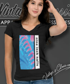 Nine Inch Nails Hate 1990 V Neck TShirt