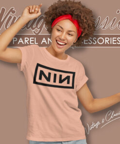 Nine Inch Nails Logo Shirt 6 Nine Inch Nails Logo Women T Shirt