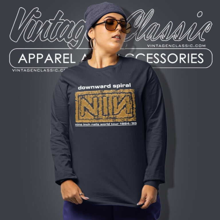 Nine Inch Nails Nin World Tour Long Sleeve Tee Nine Inch Nails Nin World Tour Long Sleeve Tee