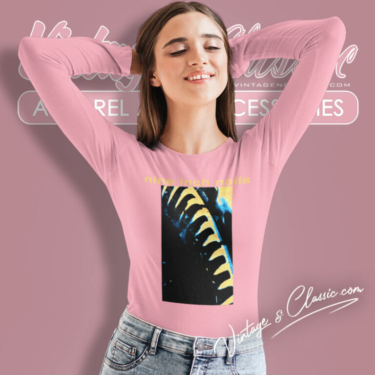 Nine Inch Nails Shirt Nin Now Im Nothing Long Sleeve Tee Nine Inch Nails Shirt Nin Now Im Nothing Long Sleeve Tee