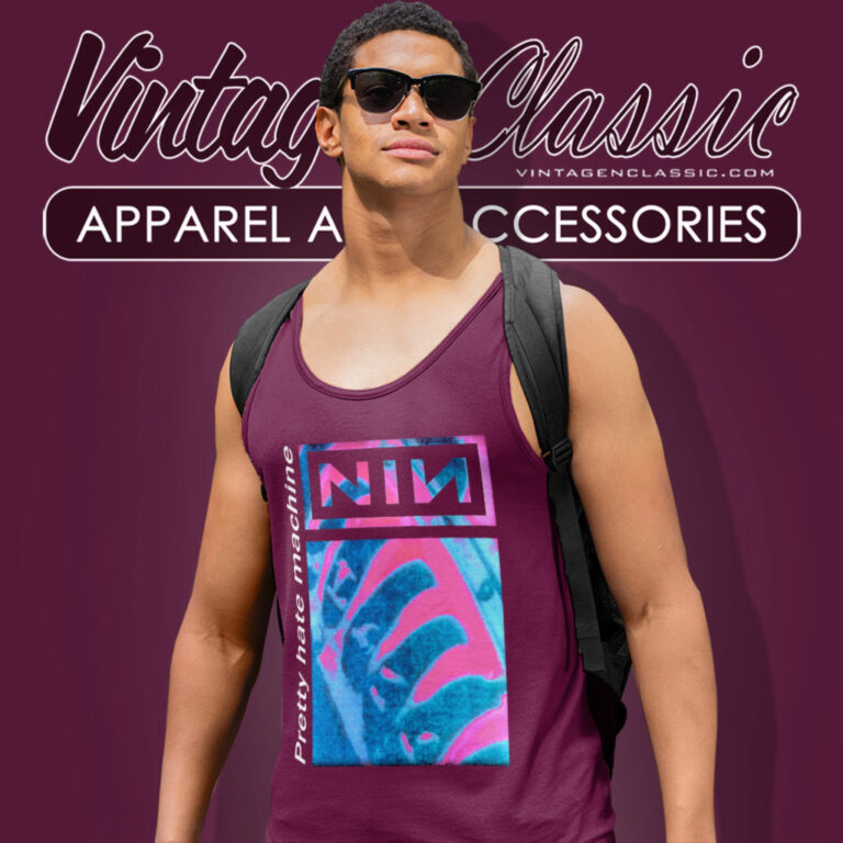 Nine Inch Nails Shirt Pretty Hate Machine Tank Top Racerback Nine Inch Nails Shirt Pretty Hate Machine Tank Top Racerback