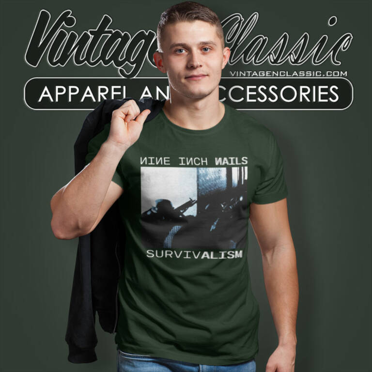 Nine Inch Nails Survivalism Concert T Shirt Nine Inch Nails Survivalism Concert T Shirt