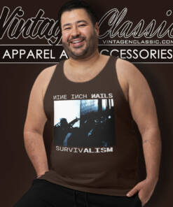 Nine Inch Nails Survivalism Concert Shirt 4 Nine Inch Nails Survivalism Concert Tank Top Racerback