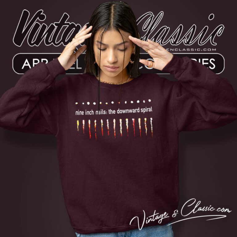 Nine Inch Nails The Downward Spiral Sweatshirt Nine Inch Nails The Downward Spiral Sweatshirt