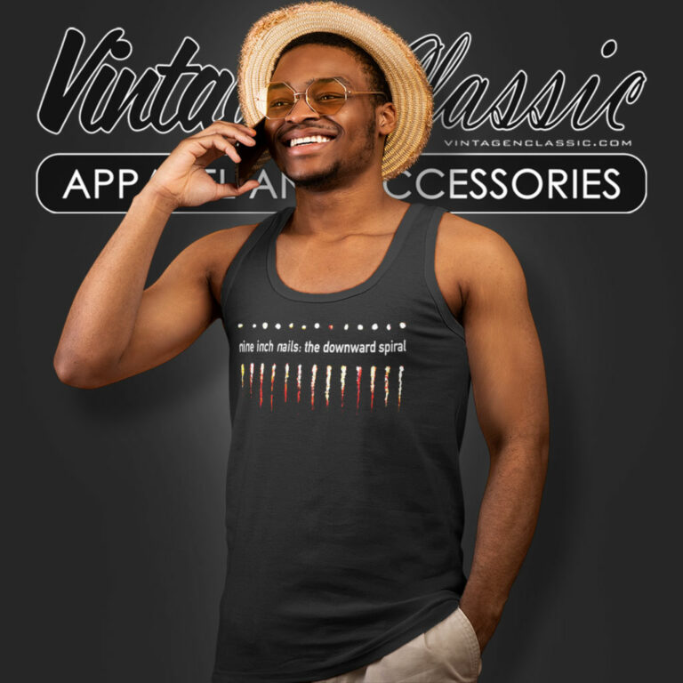 Nine Inch Nails The Downward Spiral Tank Top Racerback Nine Inch Nails The Downward Spiral Tank Top Racerback