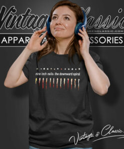 Nine Inch Nails The Downward Spiral Shirt 6 Nine Inch Nails The Downward Spiral Women T Shirt