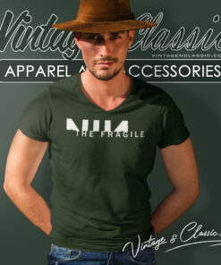 Nine Inch Nails The Fragile Tour V Neck TShirt