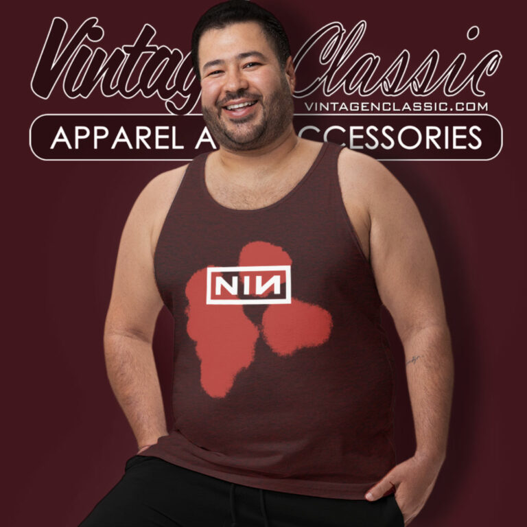 Nine Inch Nails Vintage Tank Top Racerback Nine Inch Nails Vintage Tank Top Racerback