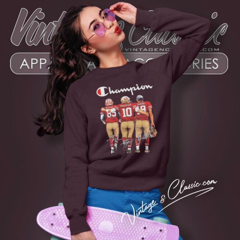 Niner Faithful Deebo Samuel George Kittle And Garoppolo San Francisco 49ers Sweatshirt Niner Faithful Deebo Samuel George Kittle And Garoppolo San Francisco 49ers Sweatshirt