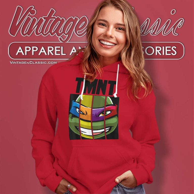 Ninja Turtles Face Mash Up Hoodie Ninja Turtles Face Mash Up Hoodie