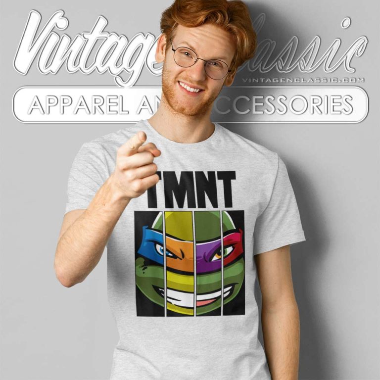 Ninja Turtles Face Mash Up T Shirt Ninja Turtles Face Mash Up T Shirt
