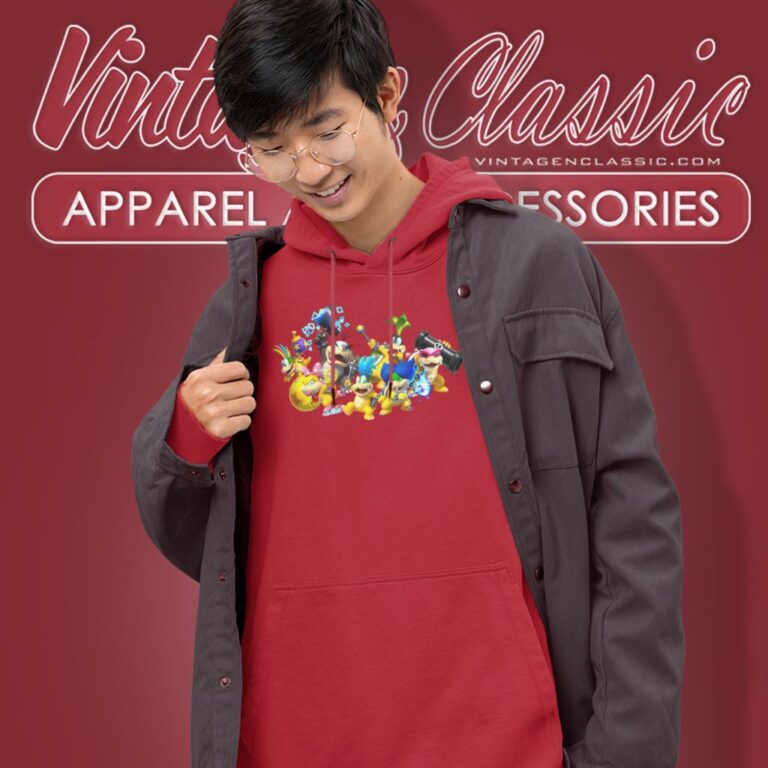 Nintendo Koopalings Mario Hoodie Nintendo Koopalings Mario Hoodie