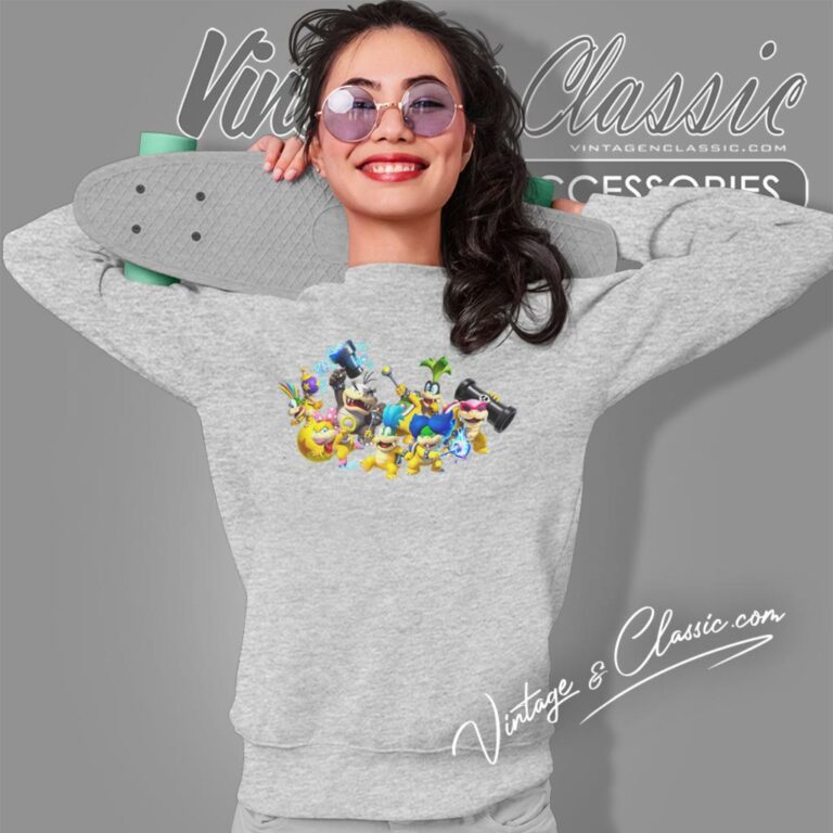 Nintendo Koopalings Mario Sweatshirt Nintendo Koopalings Mario Sweatshirt