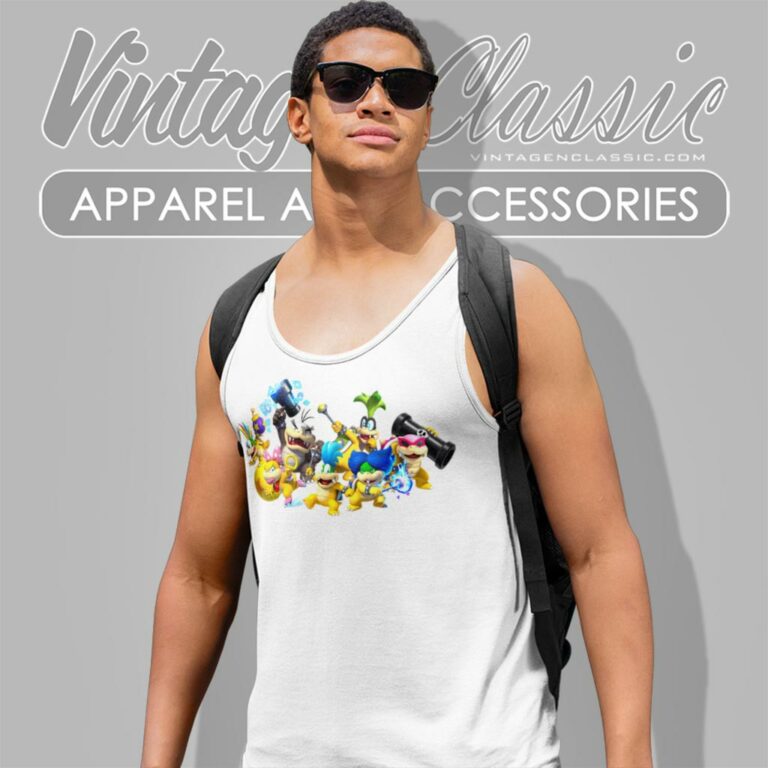 Nintendo Koopalings Mario Tank Top Racerback Nintendo Koopalings Mario Tank Top Racerback