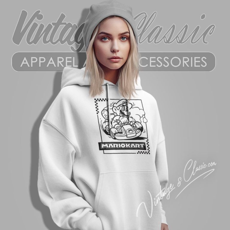 Nintendo Mario Kart Retro Racers Hoodie Nintendo Mario Kart Retro Racers Hoodie