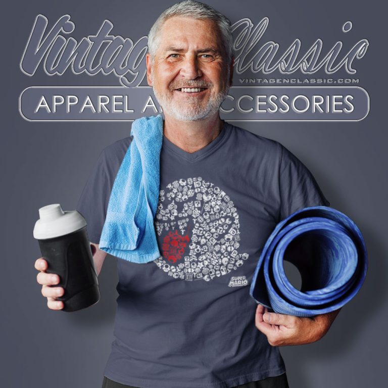 Nintendo Super Mario Boo Graphic V Neck TShirt Nintendo Super Mario Boo Graphic V Neck TShirt