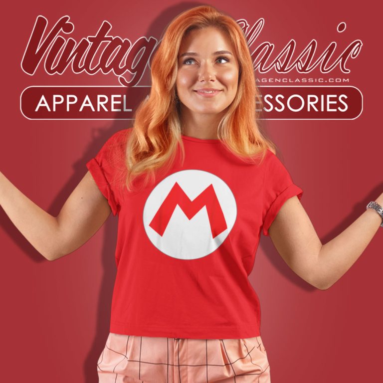 Nintendo Super Mario Icon Women T Shirt Nintendo Super Mario Icon Women T Shirt