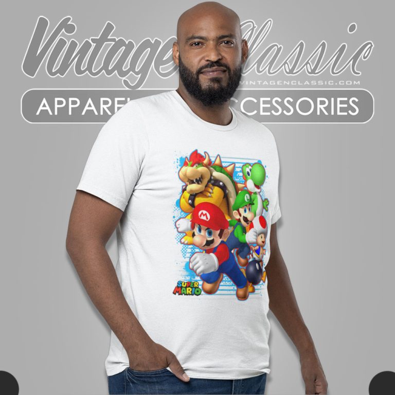 Nintendo Super Mario Luigi Bowser T Shirt Nintendo Super Mario Luigi Bowser T Shirt