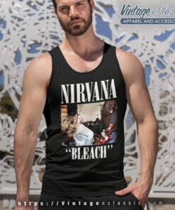 Nirvana Bleach Album Cover Tank Top Racerback