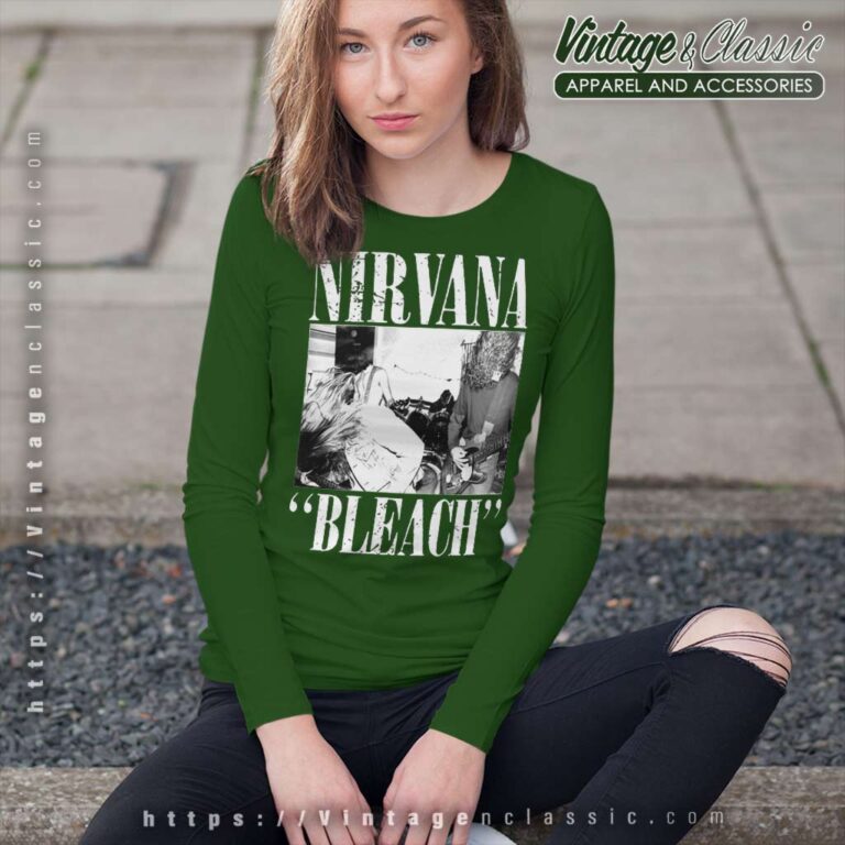 Nirvana Bleach Long Sleeve Tee Nirvana Bleach Long Sleeve Tee