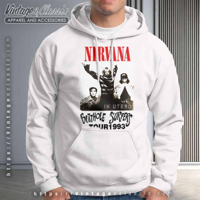 Nirvana Butthole Surfers Super Hoodie Nirvana Butthole Surfers Super Hoodie