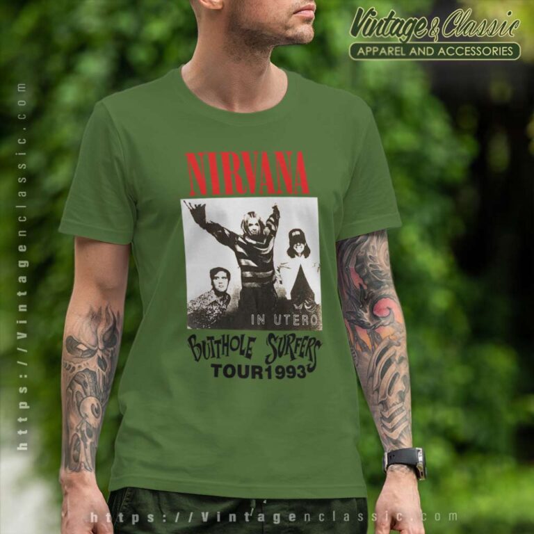 Nirvana Butthole Surfers Super T Shirt Nirvana Butthole Surfers Super T Shirt
