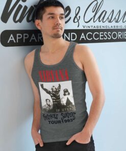 Nirvana Butthole Surfers Super Tank Top Racerback